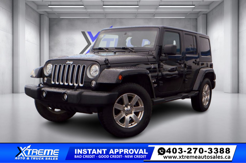 2018 Jeep Wrangler JK Unlimited Sahara   - NO FEES!
