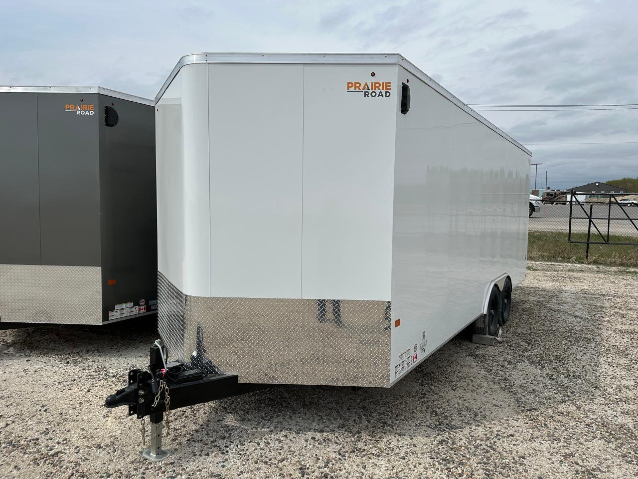 2025 Prairie Road Trailer 8.5' x 20' Prairie Road Ramp Door