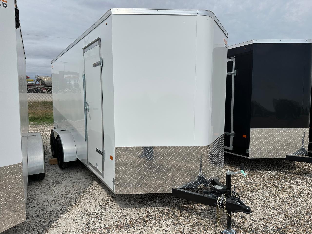 2025 Prairie Road Trailer 7 x 16' Prairie Road Barn Door
