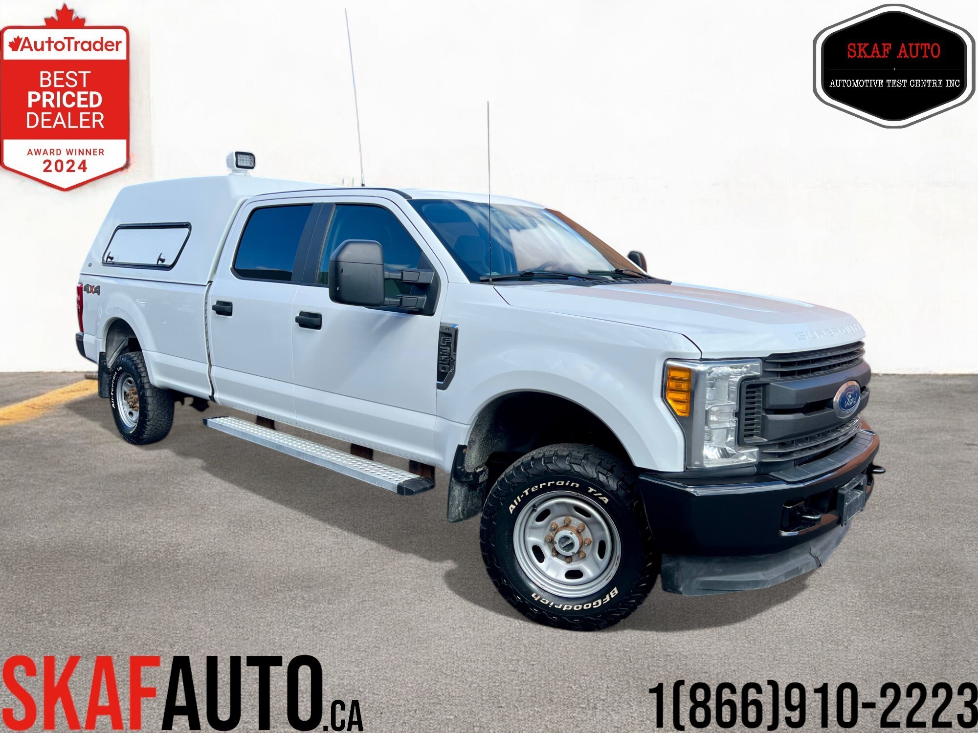 2017 Ford F-350 SUPER DUTY CREW CAB! 8FT LONG BOX! 4X4! MATCHING CAP!