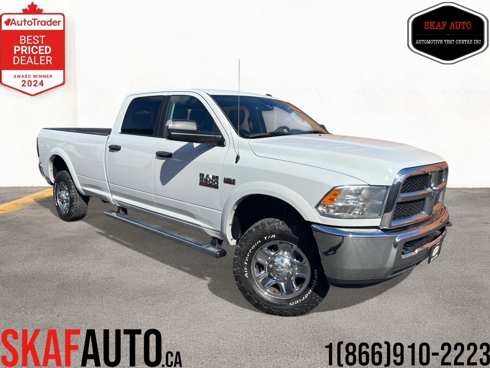 2017 Ram 2500 8FT LONG BOX! CREW CAB! 4X4! SLT!