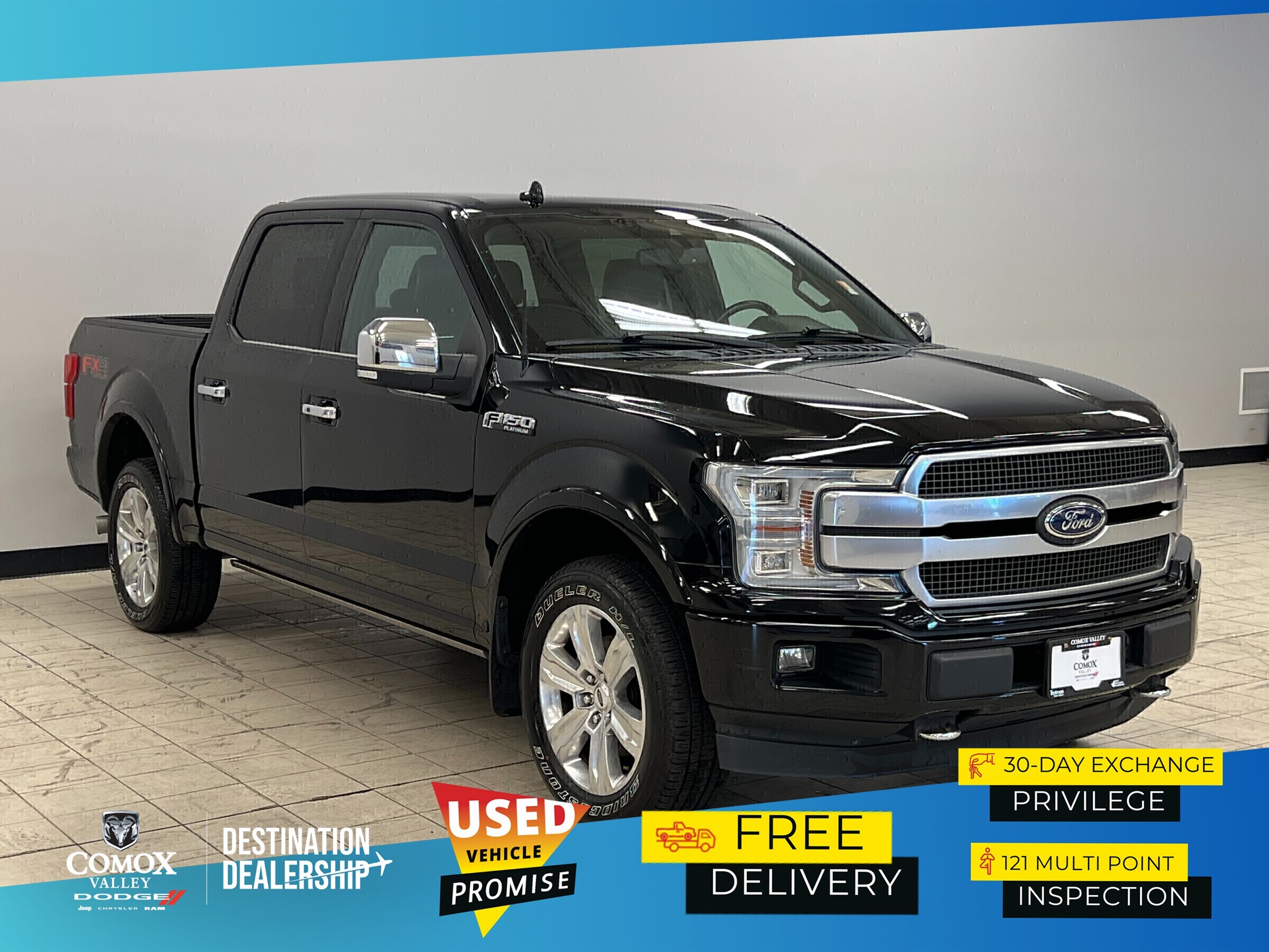 2018 Ford F-150 Platinum - No Accidents, Panoramic Sunroof