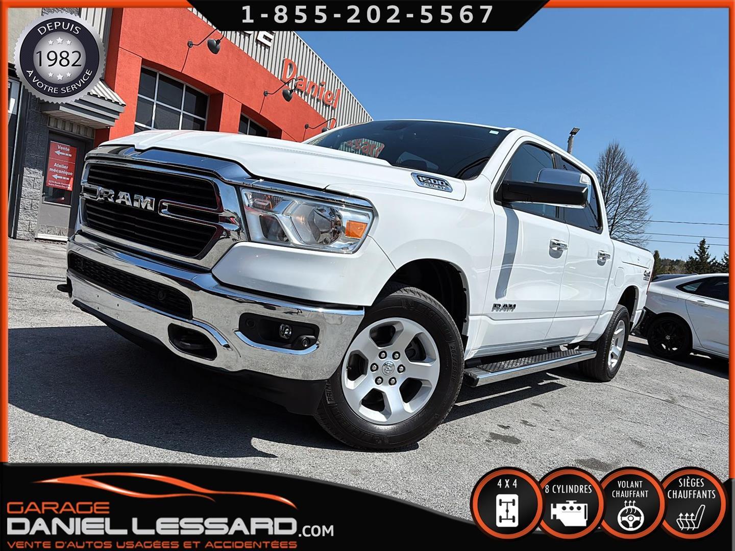 2019 Ram 1500 BIG HORN LEVEL 2 CREW CAB BTE 5''7 RAMBOX