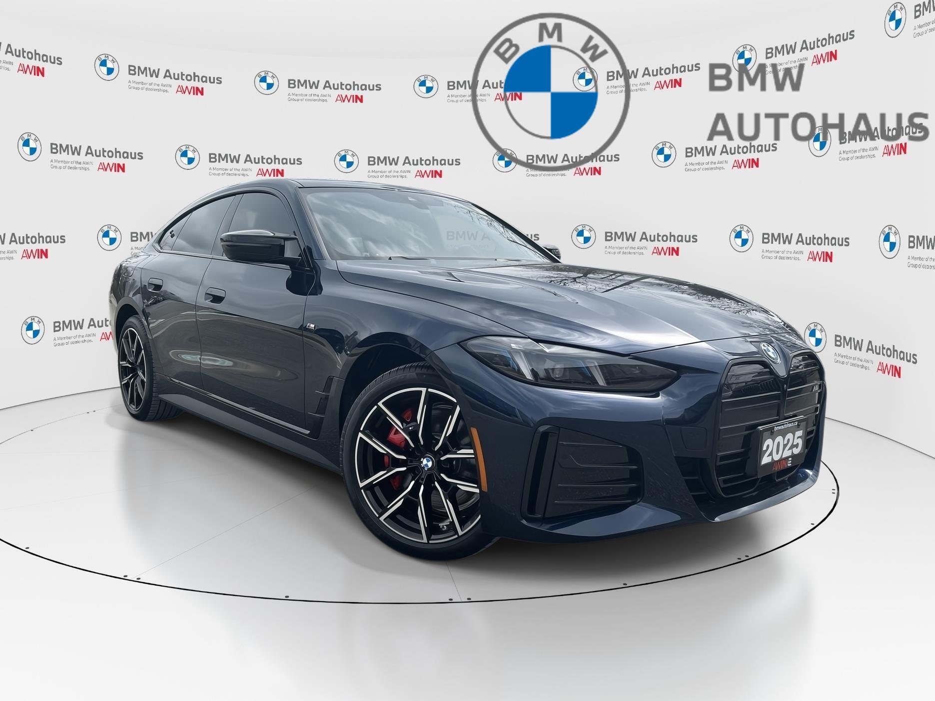 2025 BMW i4 M50 M SPORT PRO/PREM ENHANCED/LOW KMS!