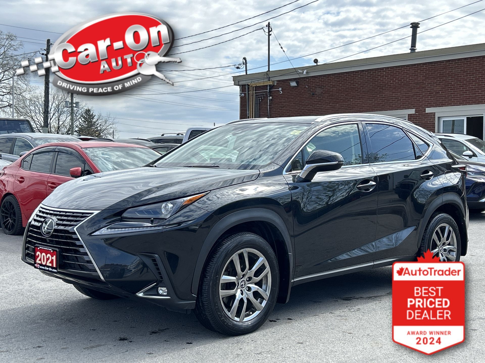 2021 Lexus NX 300 PREMIUM AWD|RED LEATHER|SUNROOF|COOLED SEATS 