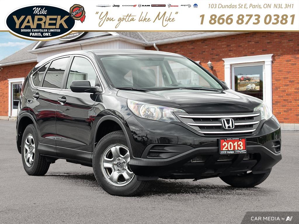 2013 Honda CR-V LX. 5 SEATER. LOCAL TRADE IN. DON'T WAIT!!!