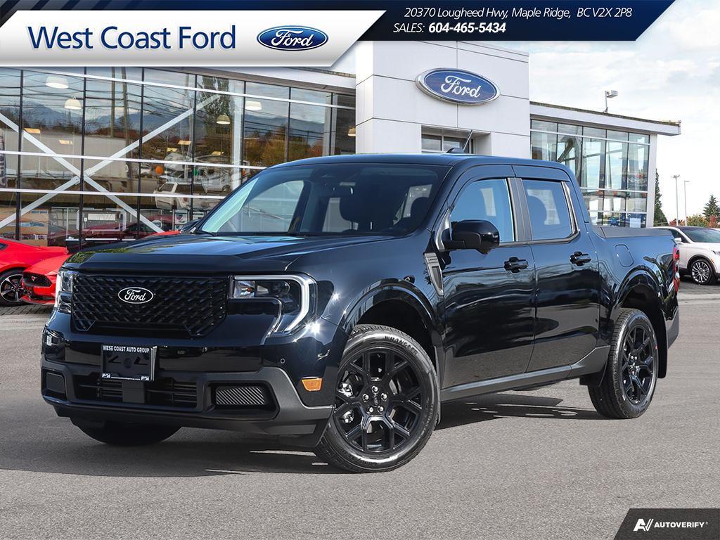 2025 Ford Maverick Lariat AWD - 4K Tow, Black Appearance Pkgs