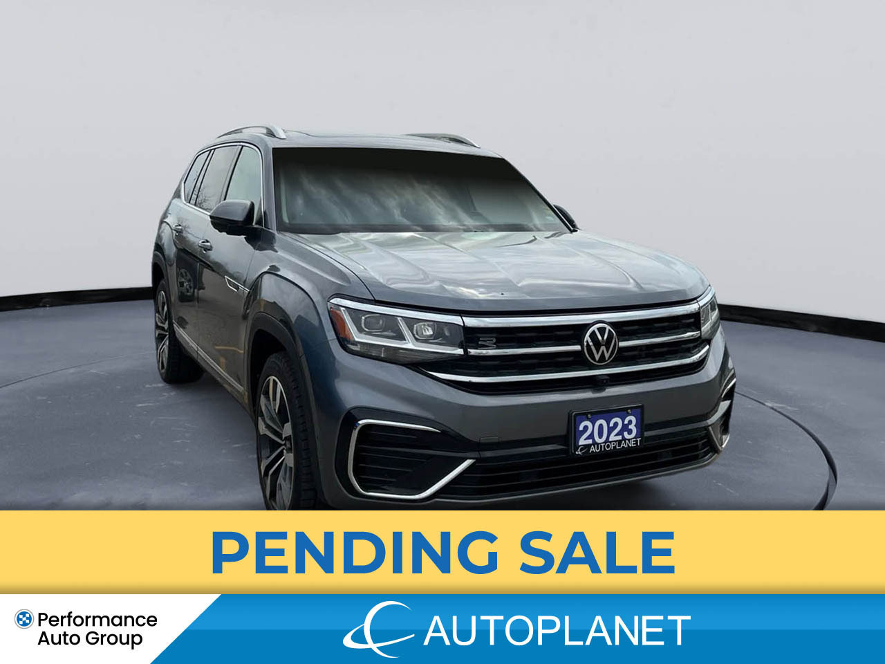2023 Volkswagen Atlas Execline AWD, Navi, Pano Roof, Back Up Cam, V6