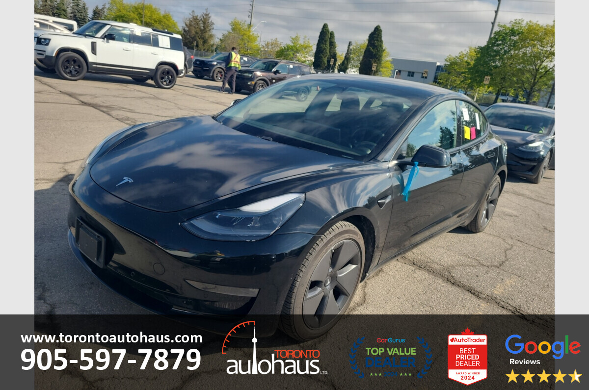 2021 Tesla Model 3 LR AWD I OVER 100 TESLAS EVSUPERSTORE.CA