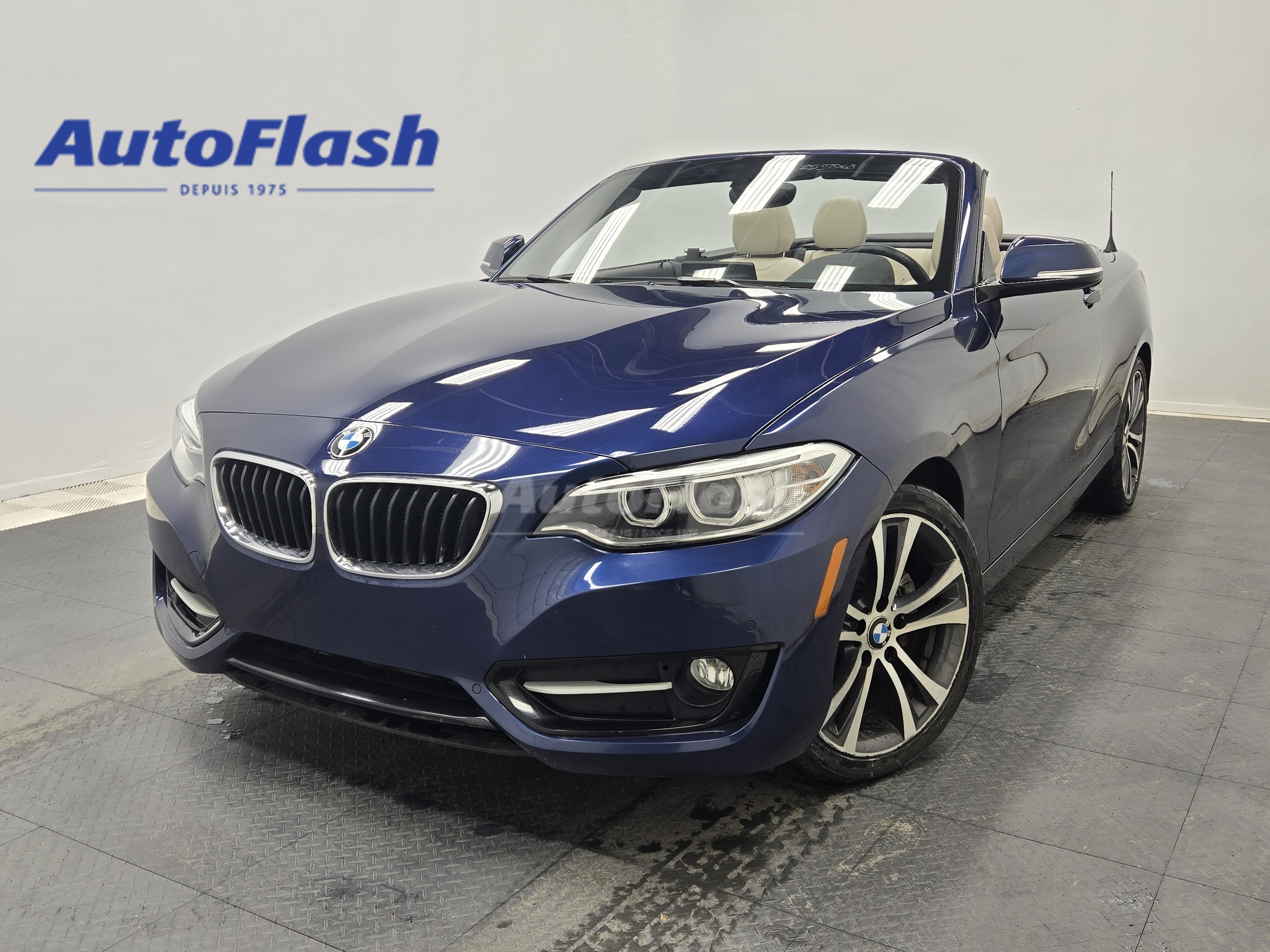 2015 BMW 228i xDrive AWD, CAMERA, BLUETOOTH, DECAPOTABLE, VOLANT CHAUFF