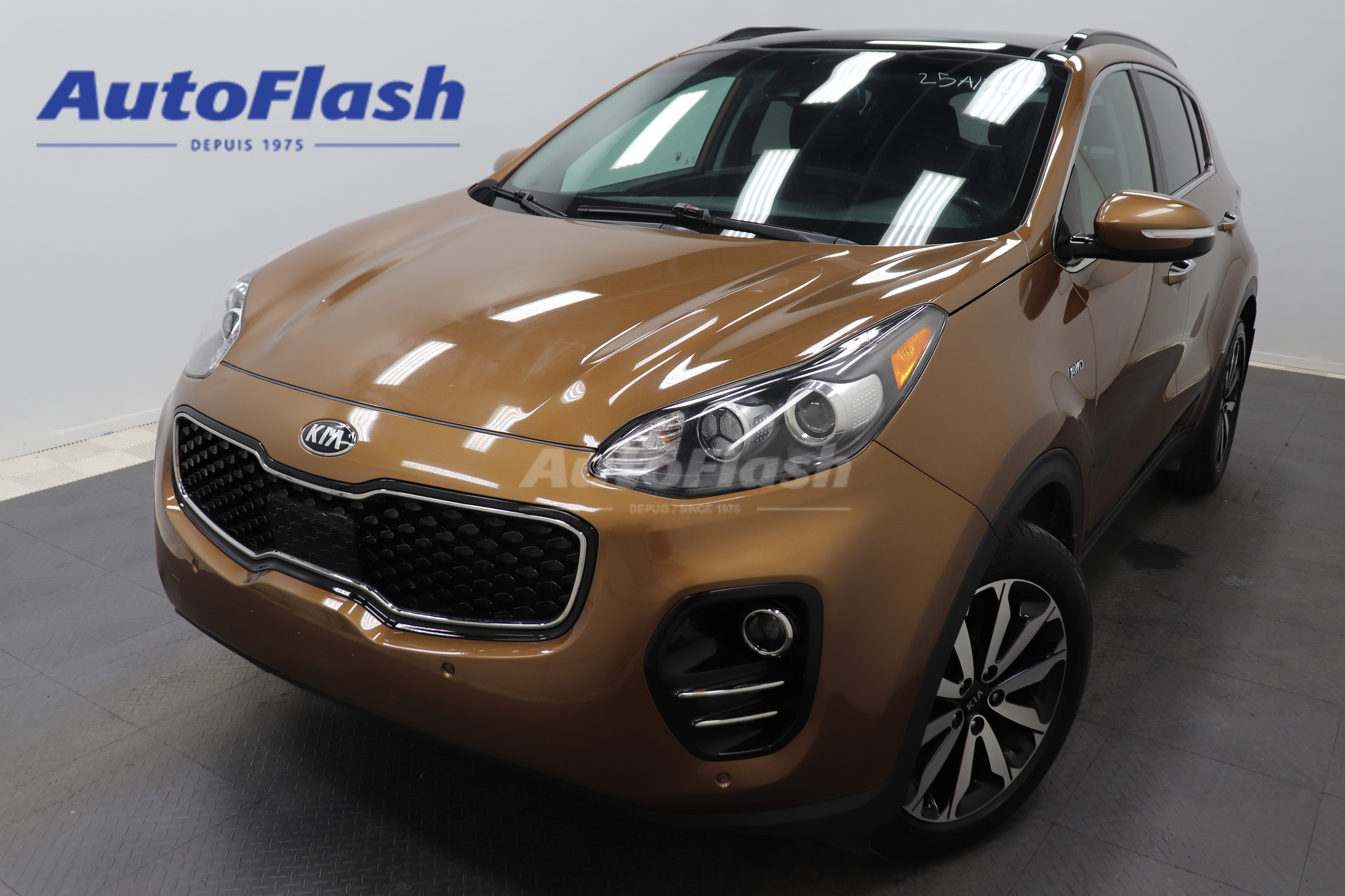 2018 Kia Sportage EX 2.4L AWD, CARPLAY, CUIR, TOIT OUVRANT