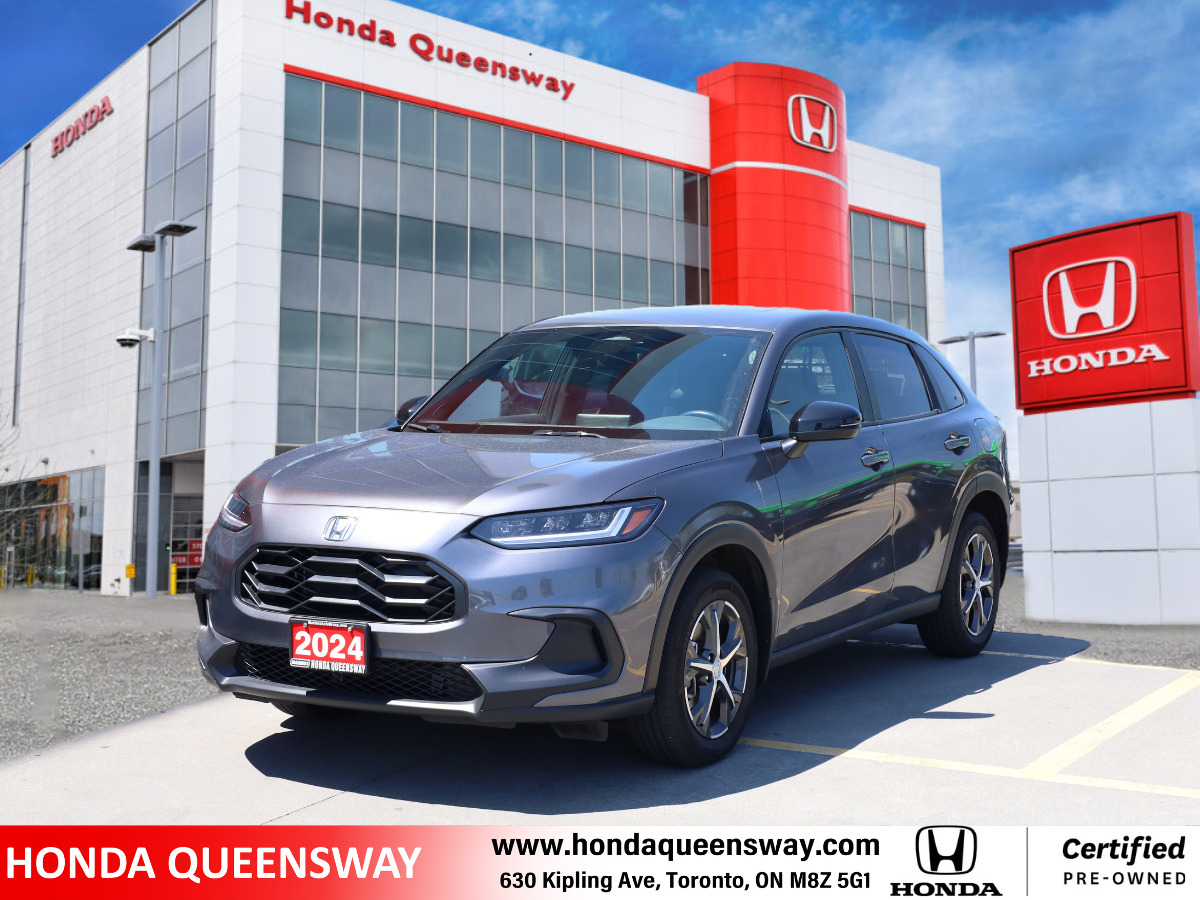 2024 Honda HR-V Sport-B AWD CVT| CPO| 1 OWNER|CLEAN CARFAX| LOW KM
