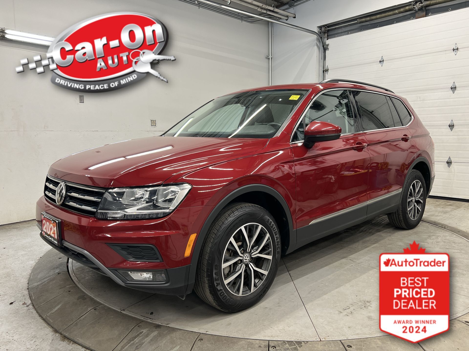 2021 Volkswagen Tiguan COMFORTLINE | ONLY 42,000KMS! | LEATHER| PANO ROOF