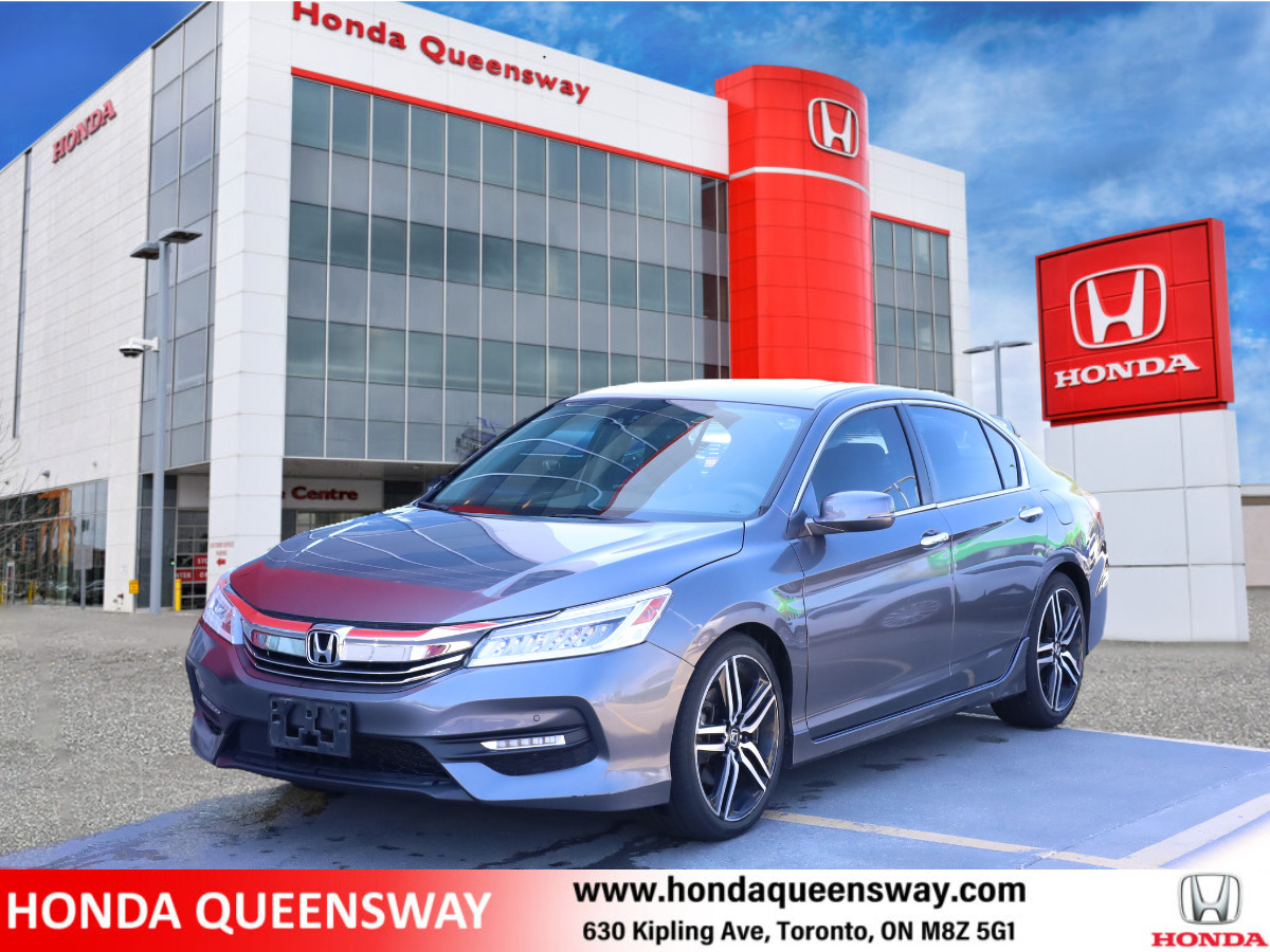 2017 Honda Accord Sedan TOURING | 1 OWNER | LOADED |