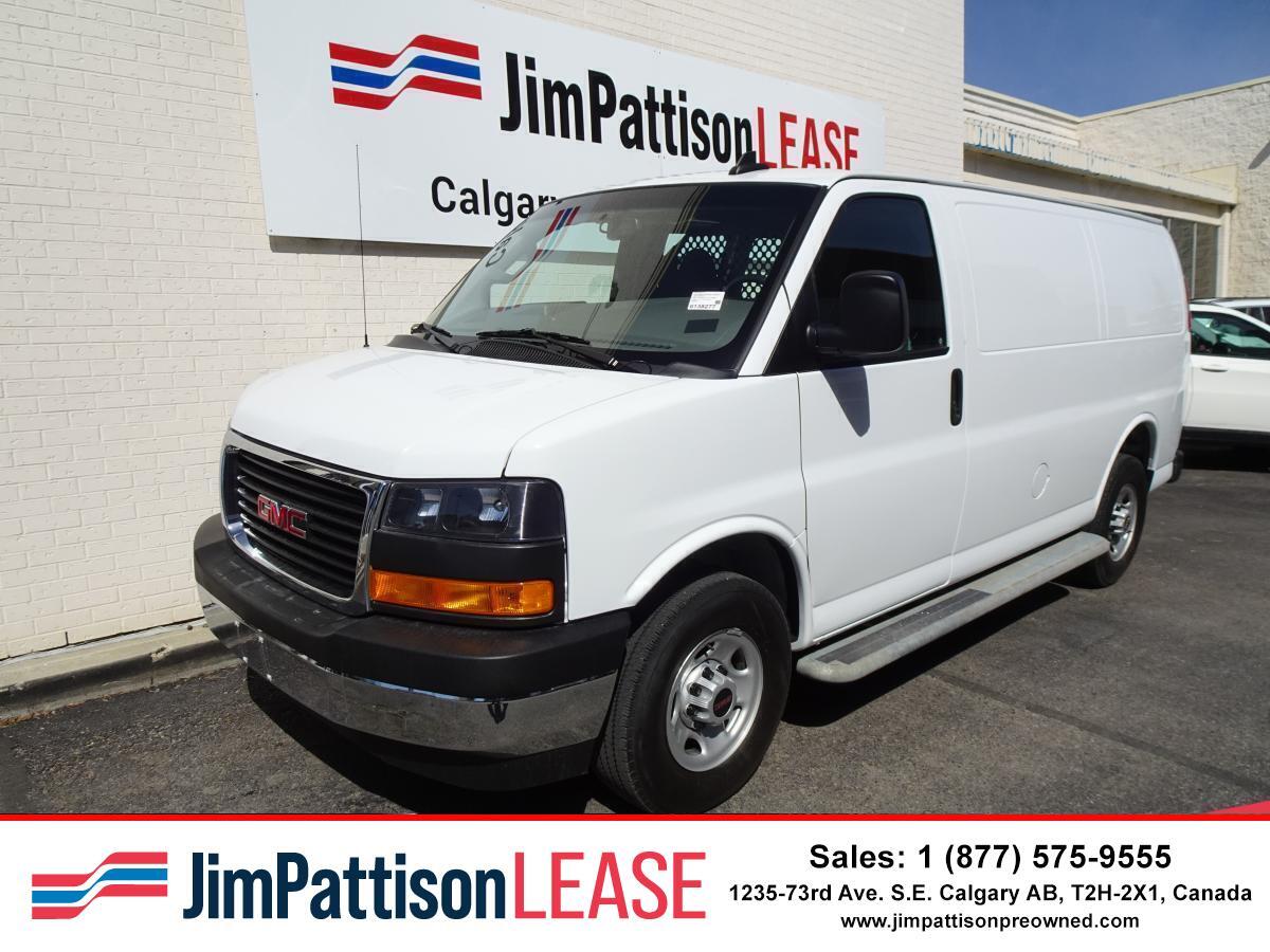2023 GMC Savana 4.3L V6 2500 135 WB RWD Cargo Van w/Partition
