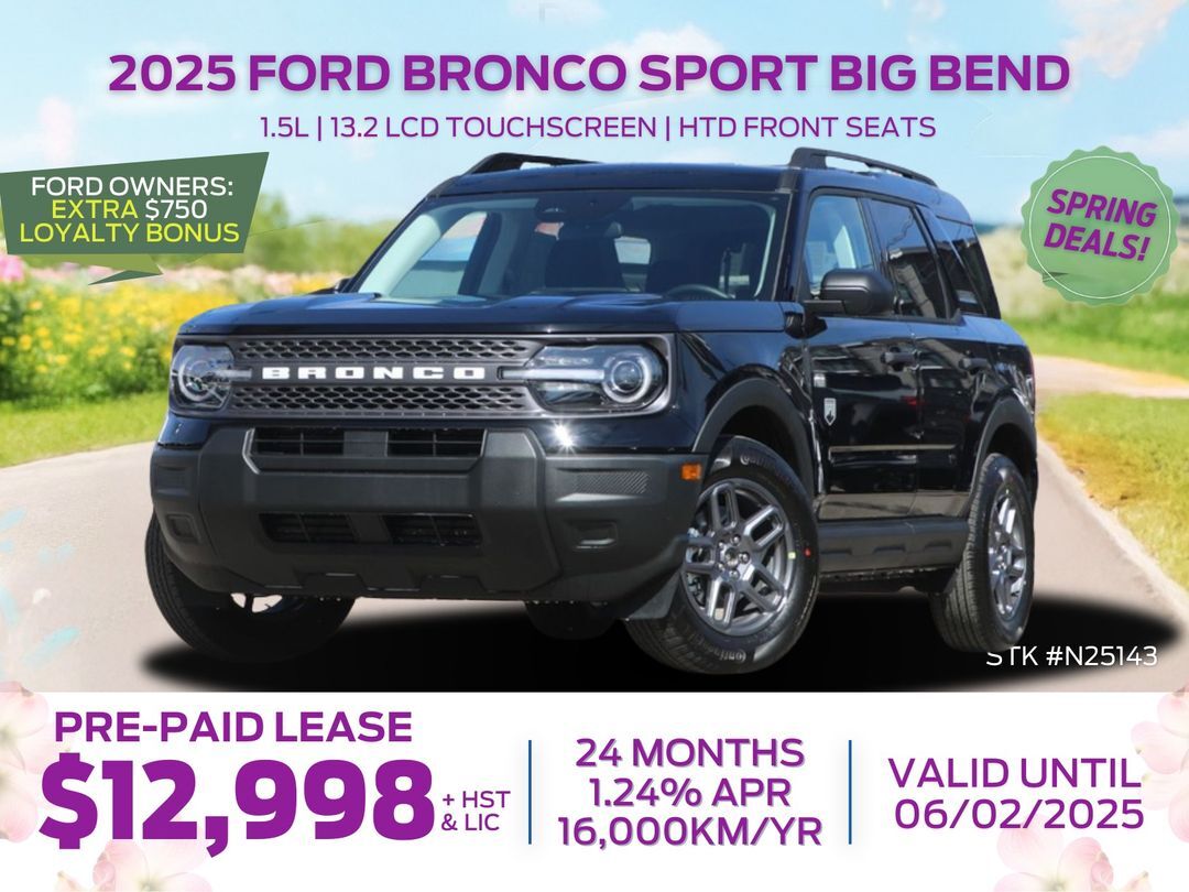 2025 Ford Bronco Sport 