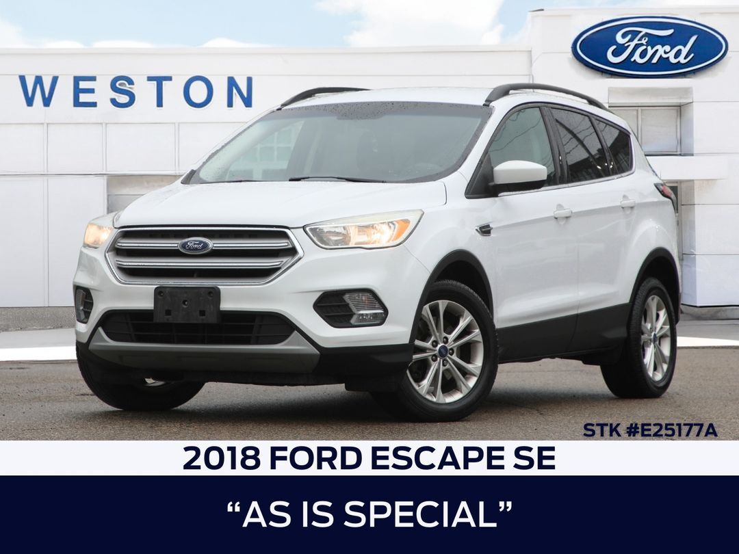 2018 Ford Escape AS-IS SALE