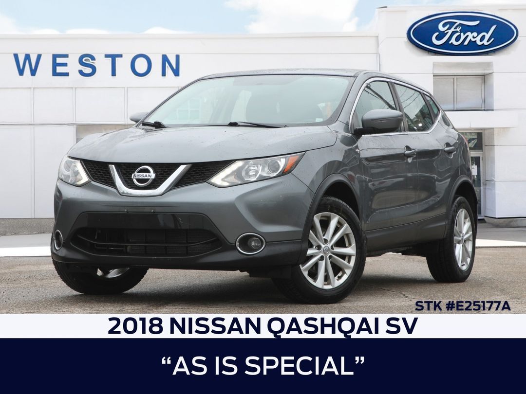 2018 Nissan Qashqai AS-IS SALE