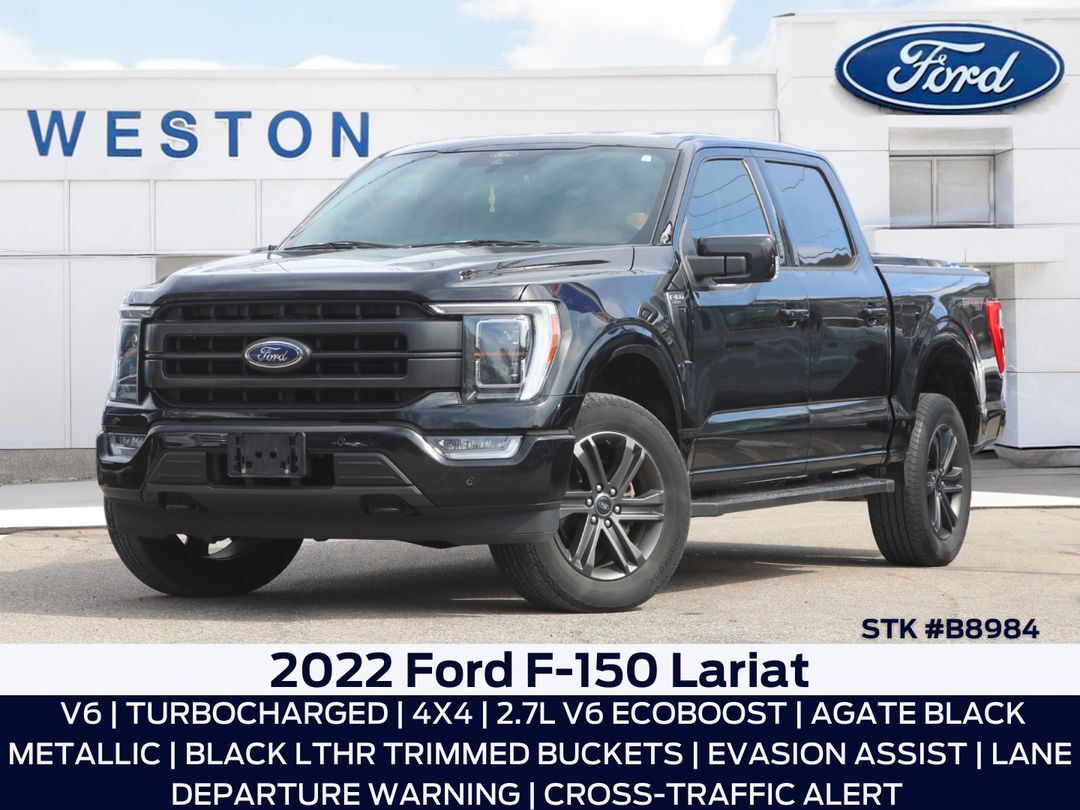 2022 Ford F-150 Htd/Cooled Seats, Leather Seats, 12" Touch screen
