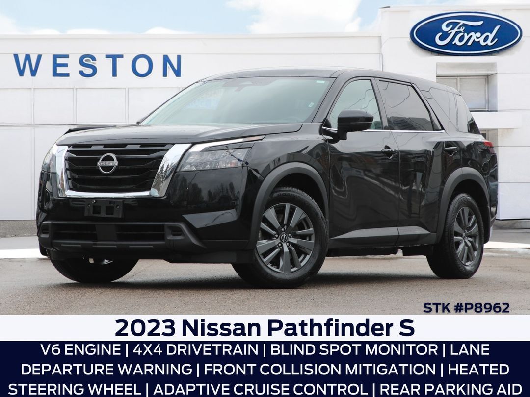 2023 Nissan Pathfinder 8 Passenger, 4wd, Htd Seats/Steering Whl, BLIS, 