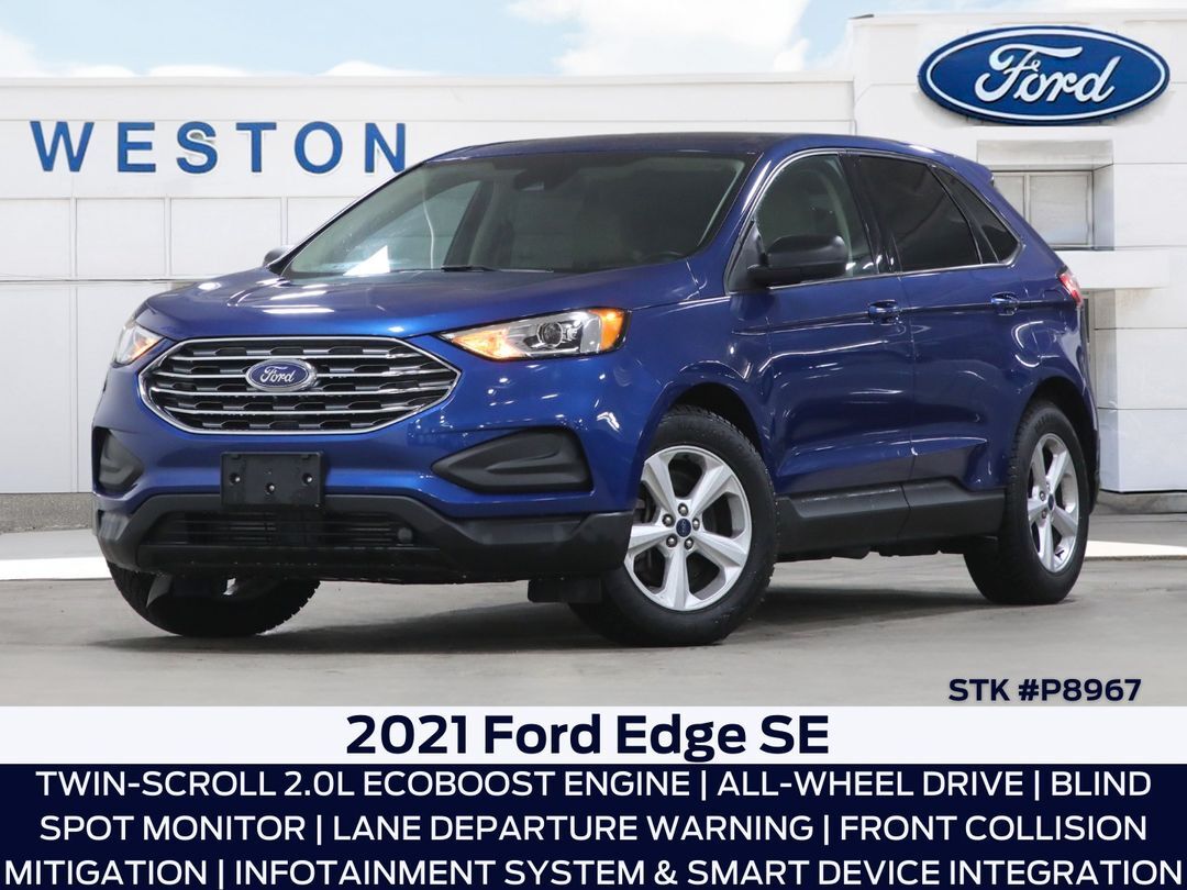 2021 Ford Edge AWD, Lane Keeping, Blis, Ford Pass Connect, Sync4