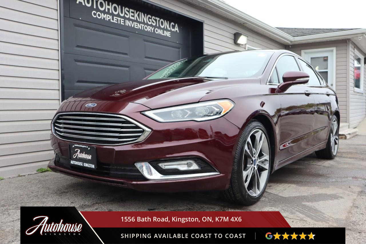 2017 Ford Fusion Titanium REMOTE START - LEATHER - NAVIGATION