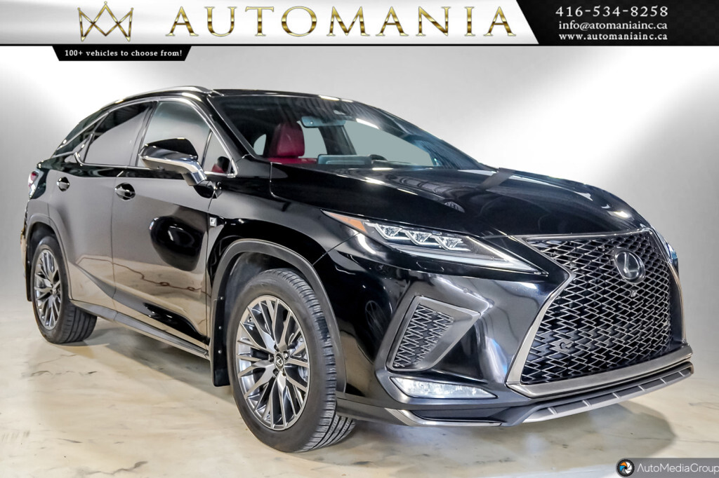 2020 Lexus RX 350 F SPORT3 /RED INTR/ HEADSUP DISPLAY/PANO ROOF