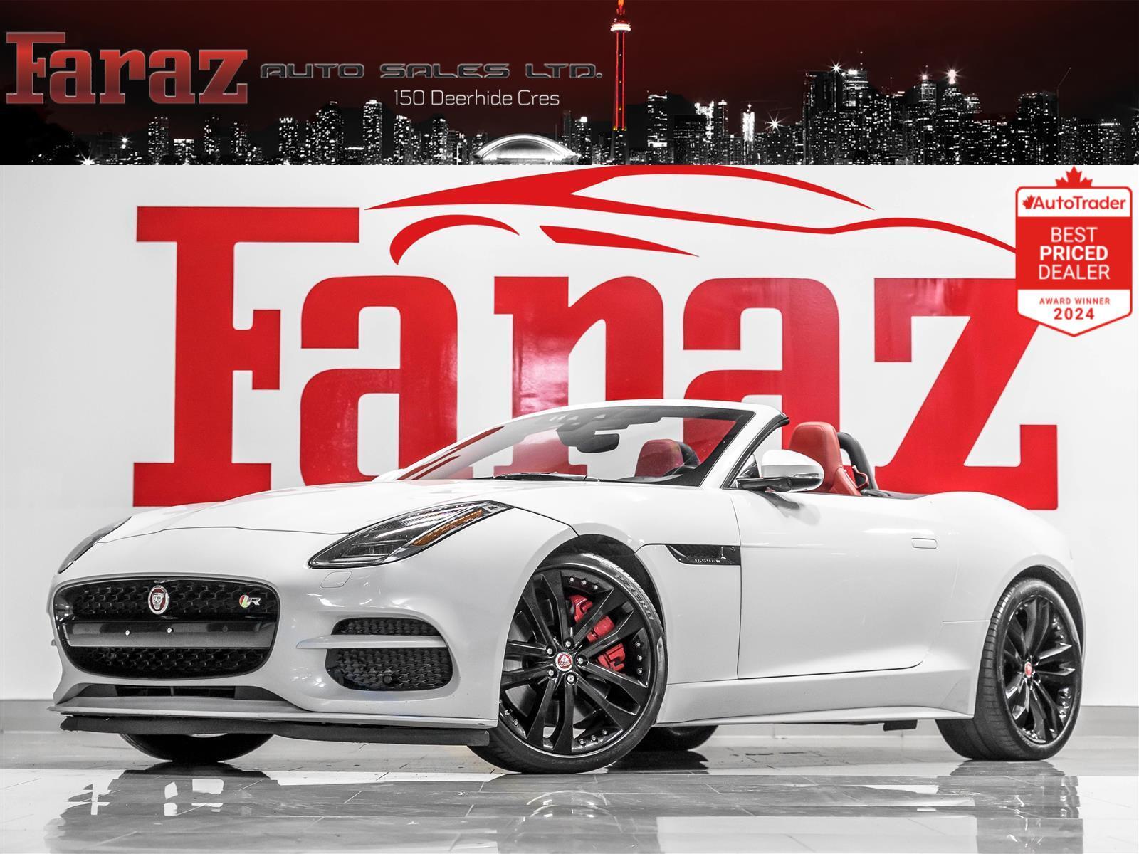 2019 Jaguar F-Type R|V8 SUPERCHARGED|CONVERTIBLE|550HP|MERIDIAN|LOADE