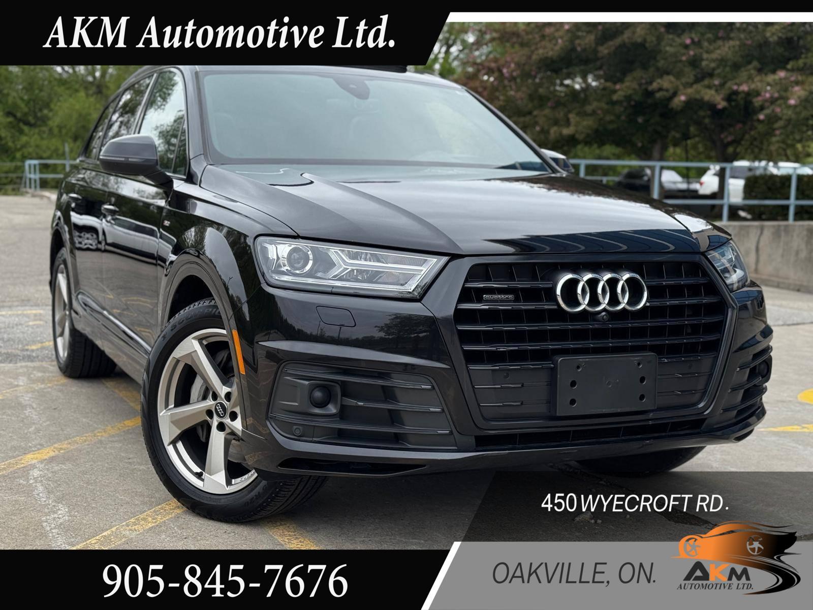 2018 Audi Q7 3.0 TFSI quattro Progressiv tiptronic S-Line, 7 SE