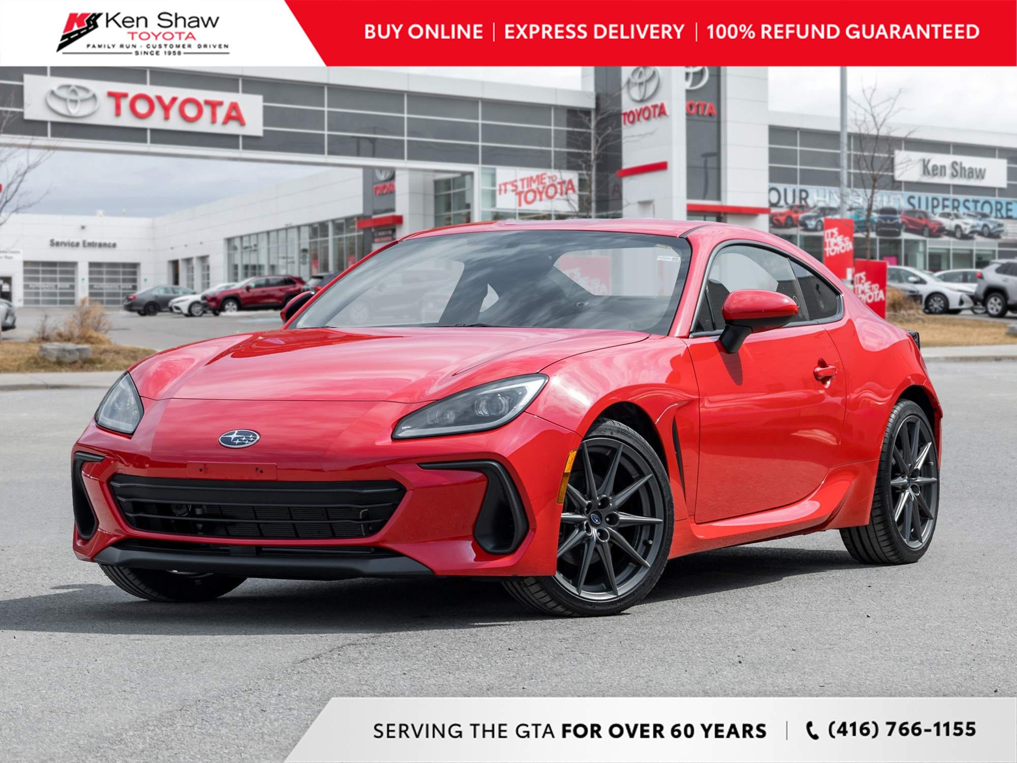 2023 Subaru BRZ Sport-Tech / Half Leather Seats / Push Button  