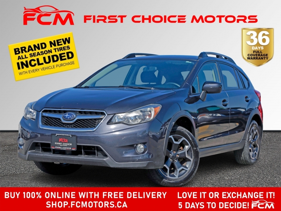 2015 Subaru XV Crosstrek TOURING ~MANUAL, FULLY CERTIFIED WITH WARRANTY!!!!