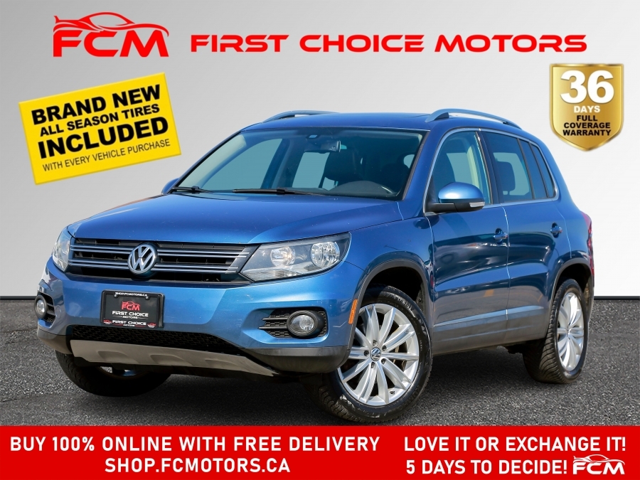 2017 Volkswagen Tiguan 4MOTION ~AUTOMATIC, FULLY CERTIFIED WITH WARRANTY!