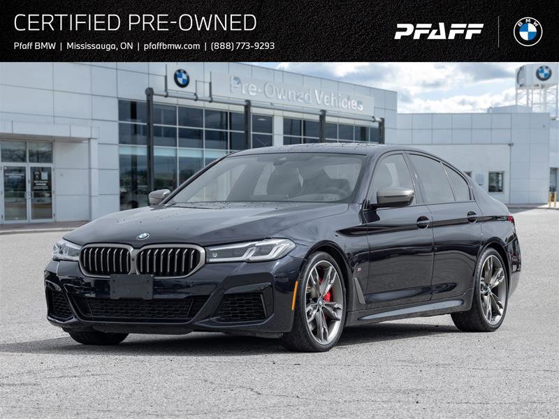 2022 BMW 5 Series M550i/PremiumEnhanced/MSport/ParkAsst/OneOwner