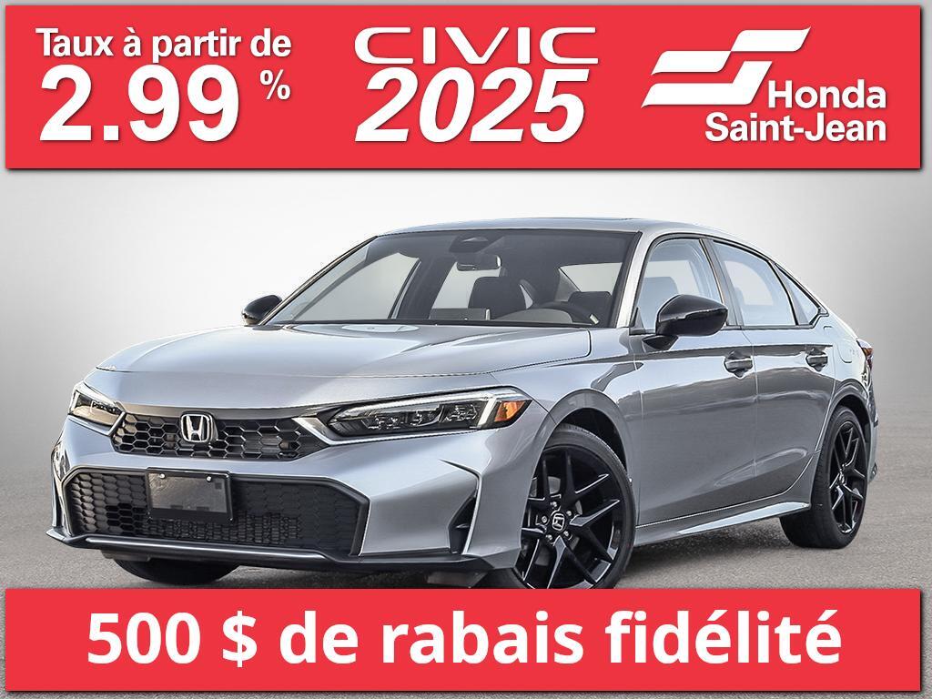 2025 Honda Civic Sedan Hybrid Sport eCVT