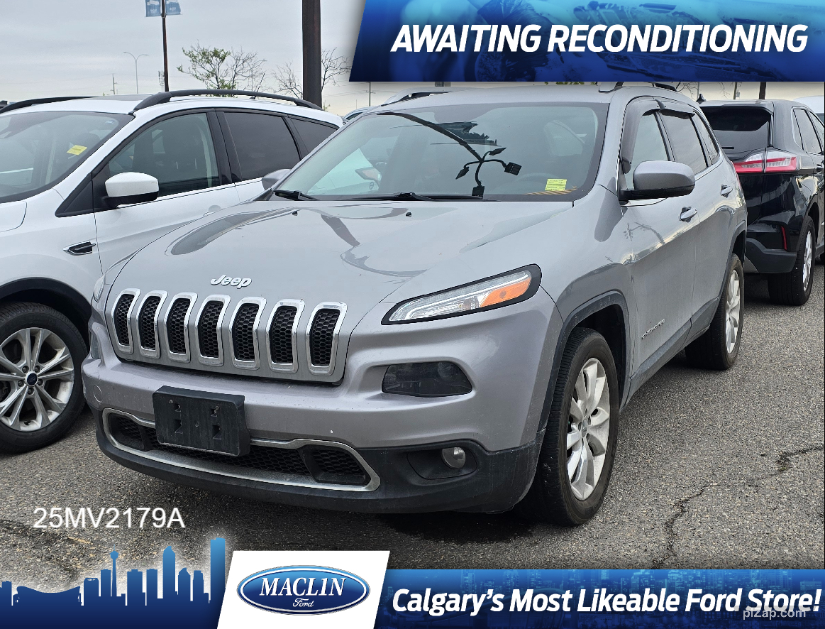 2015 Jeep Cherokee LIMITED | HTD LEATHER | NAV | POWER LIFTGATE