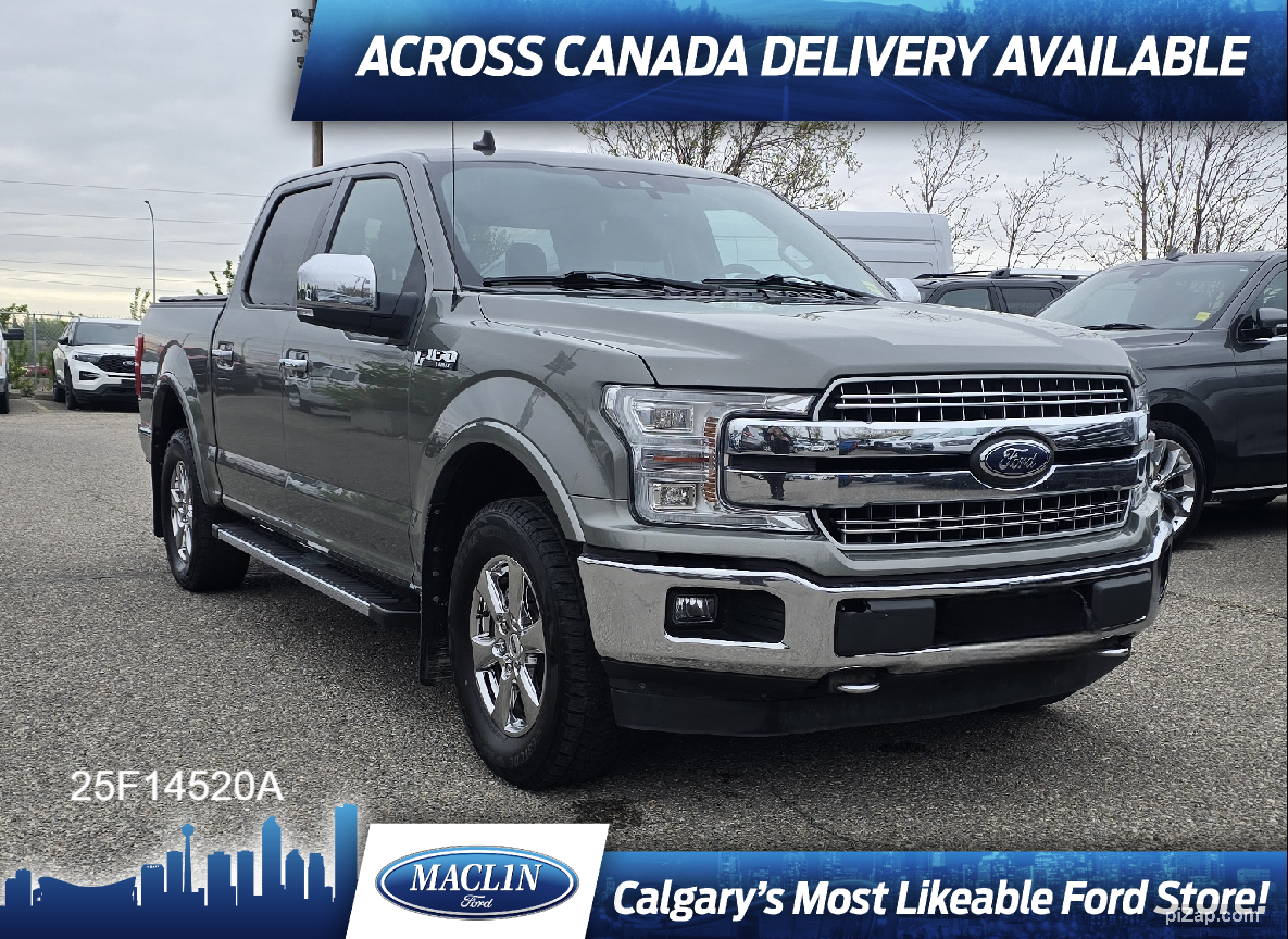 2019 Ford F-150 LARIAT 502A | MAX TOW | FX4 PKG | TONNEAU COVER