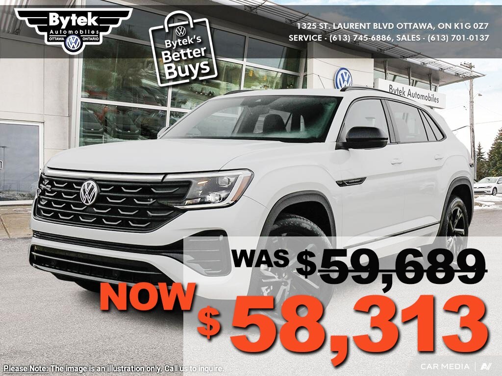 2025 Volkswagen Atlas Cross Sport 2.0 TSI Comfortline R-Line Black Edition