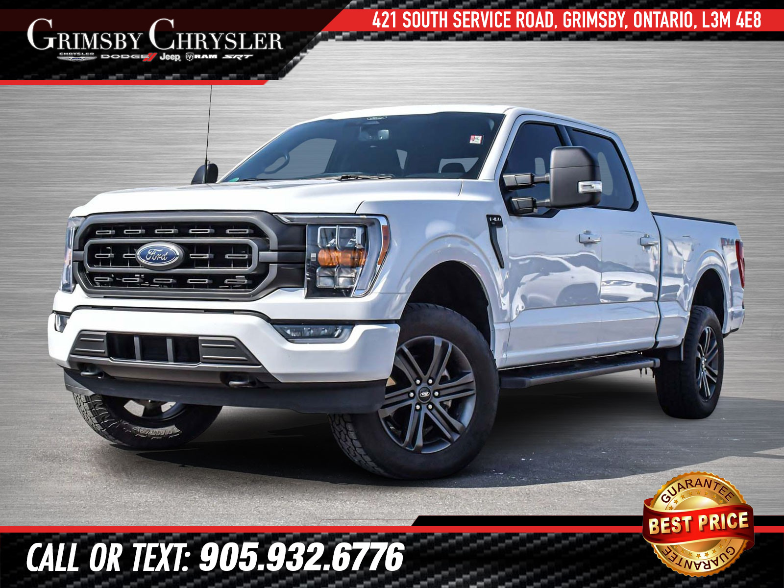 2022 Ford F-150 XLT CREW | 302A PKG | OXFORD WHITE | HEATED BUCKET