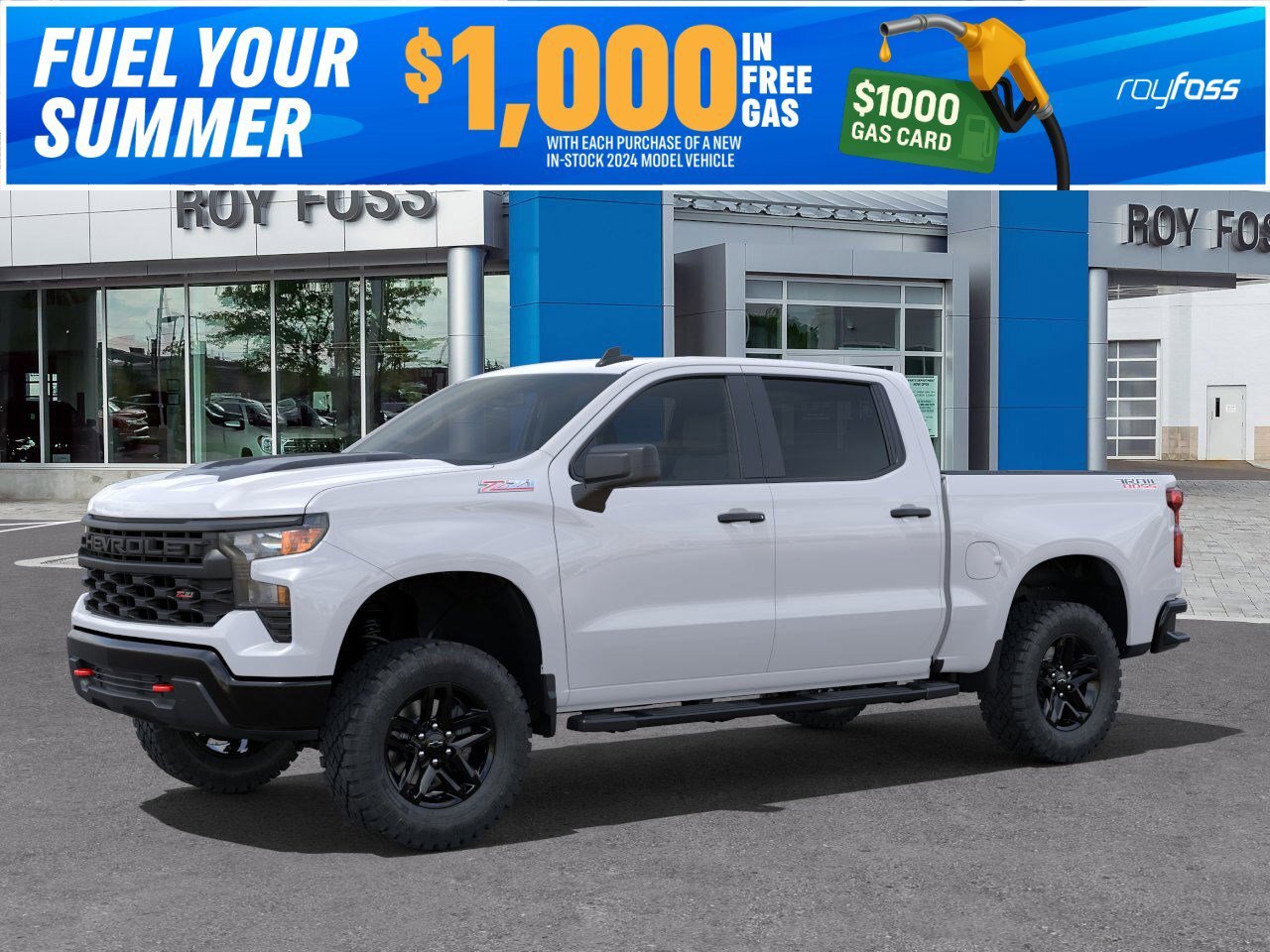 2024 Chevrolet Silverado 1500 4WD Crew Cab 147  Custom Trail Boss