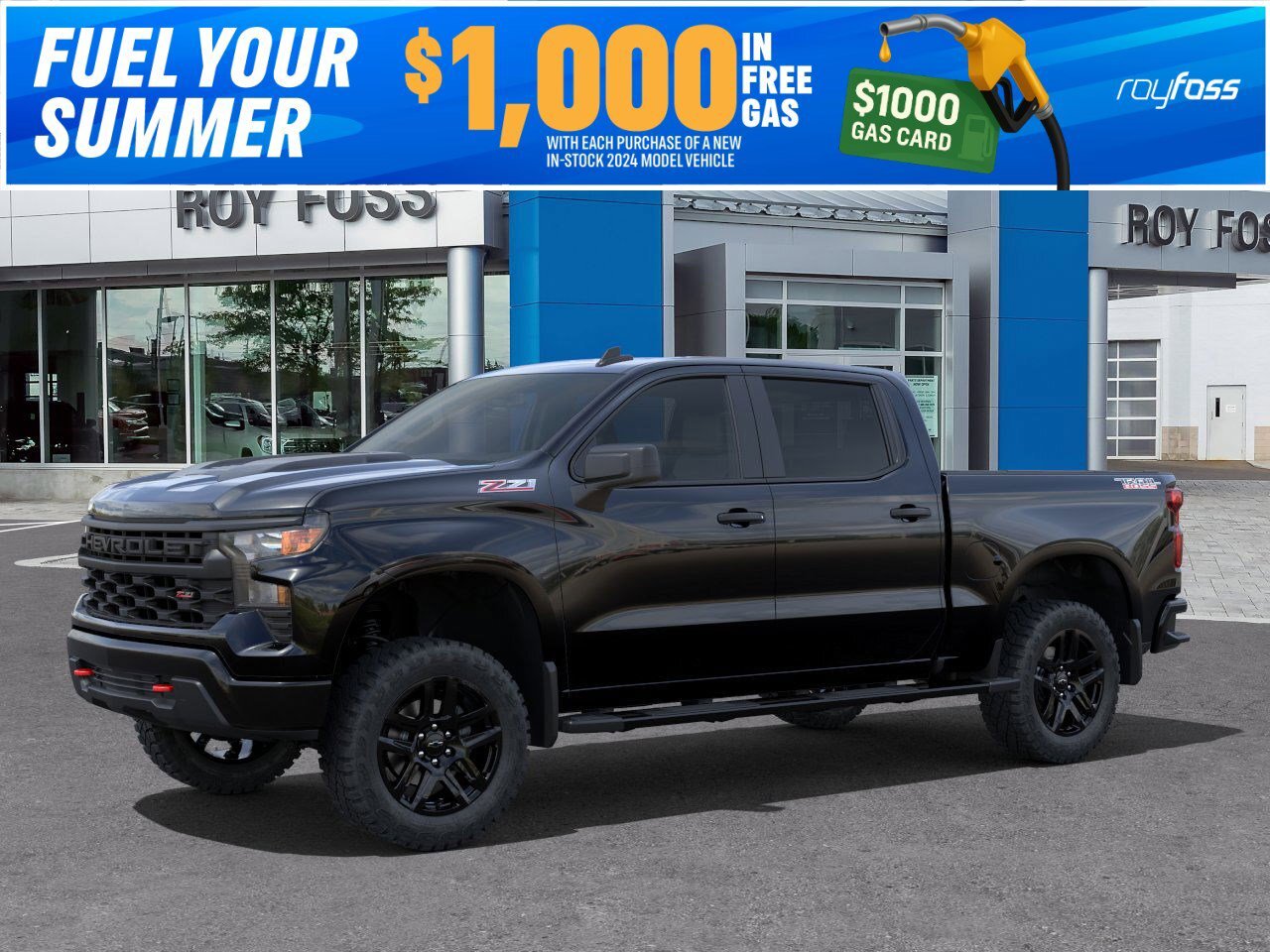 2024 Chevrolet Silverado 1500 4WD Crew Cab 147  Custom Trail Boss
