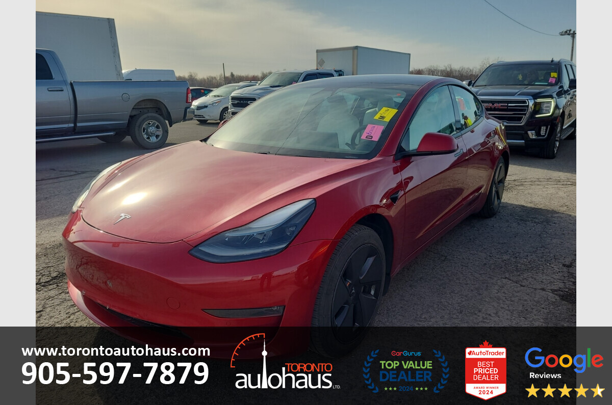 2021 Tesla Model 3 AWD I WHITE INTERIOR I OVER 100 TESLAS EVSUPERSTOR