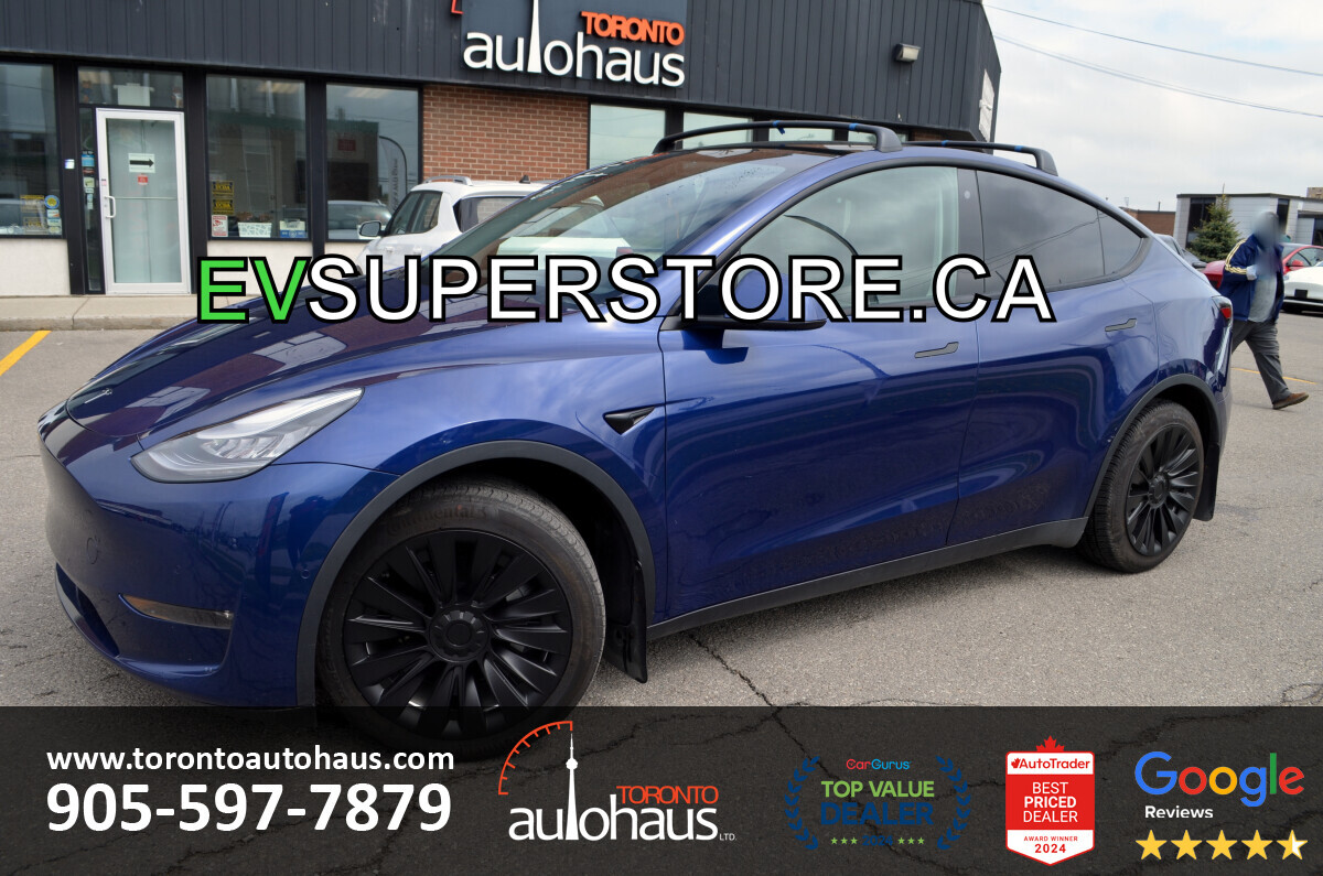 2020 Tesla Model Y LR AWD I OVER 100 TESLAS EVSUPERSTORE.CA