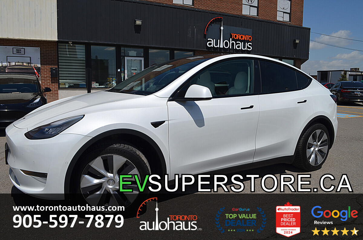 2021 Tesla Model Y LR AWD I WHITE INTERIOR I OVER 100 AVAILABLE 