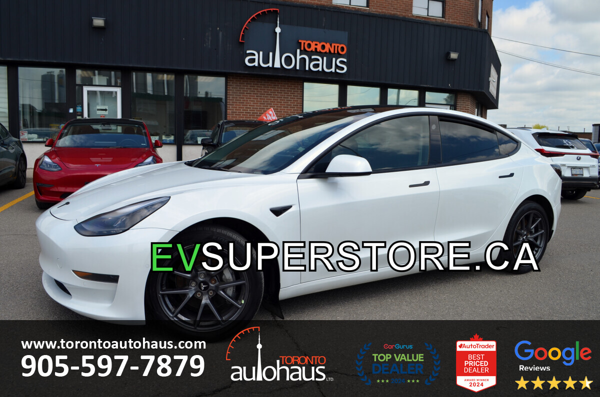 2022 Tesla Model 3 LFP I OVER 100 TESLAS EVSUPERSTORE.CA