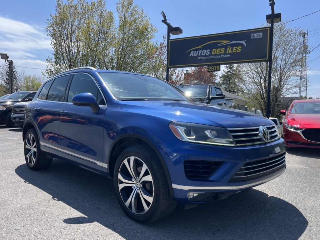 2017 Volkswagen Touareg Édition Wolfsburg toit pano