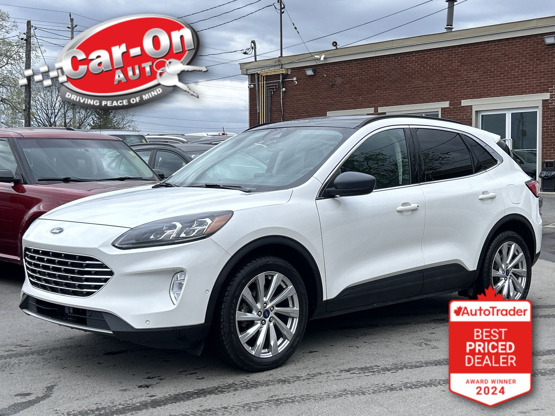 2021 Ford Escape TITANIUM HYBRID AWD | ELITE PKG|LEATHER |PANO ROOF