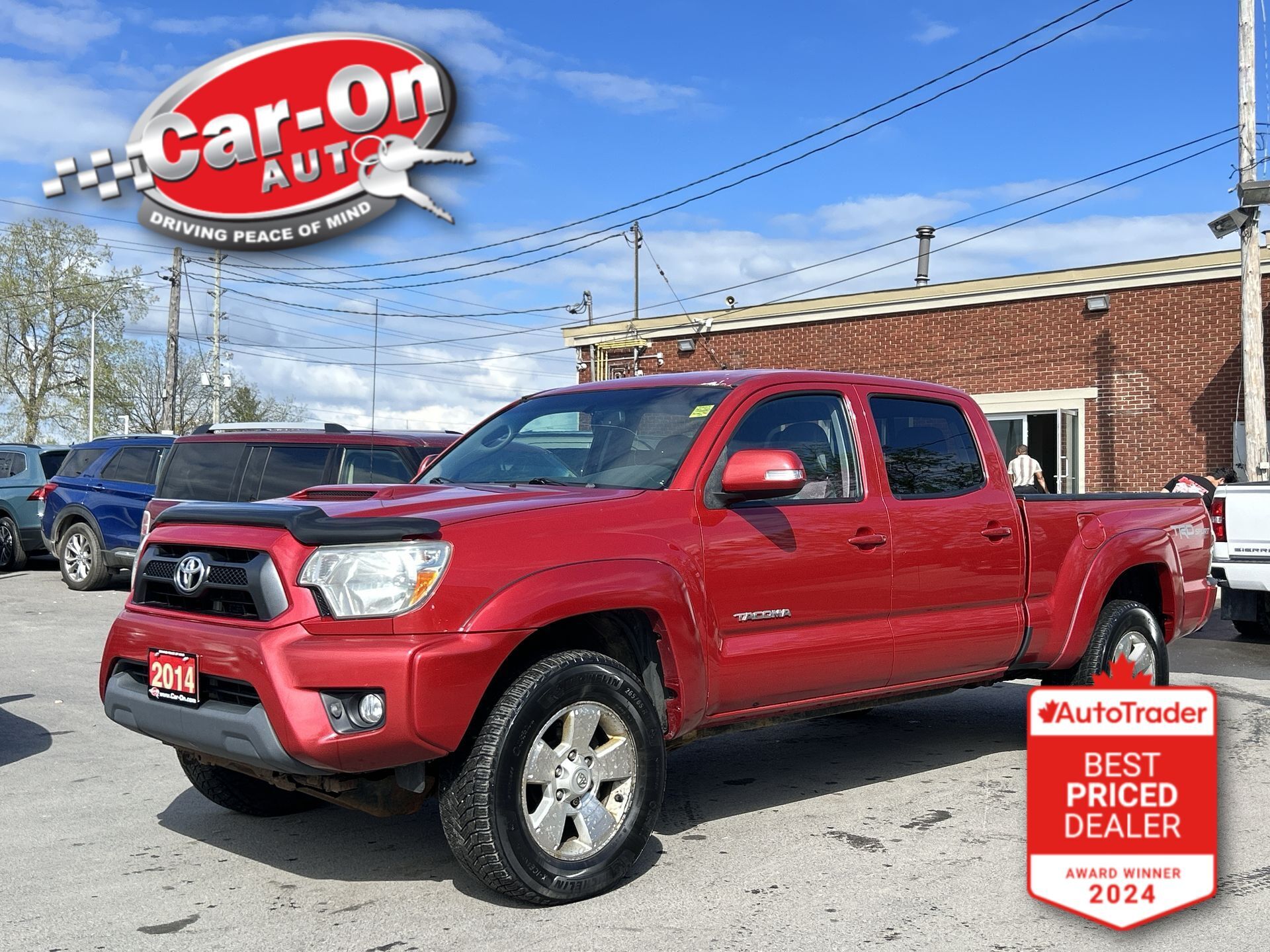 2014 Toyota Tacoma 4X4 TRD SPORT| DOUBLE CAB| CERTIFIED| 4.0L V6