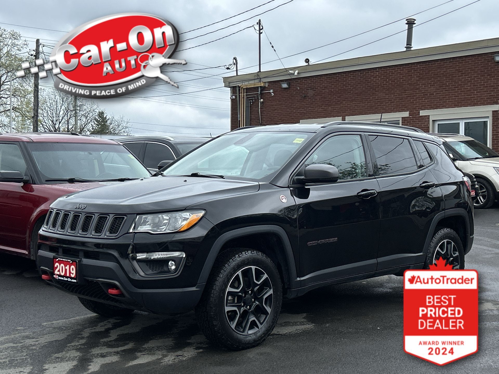 2019 Jeep Compass TRAILHAWK 4X4| ONLY 15,000KMS| LEATHER| HTD SEATS
