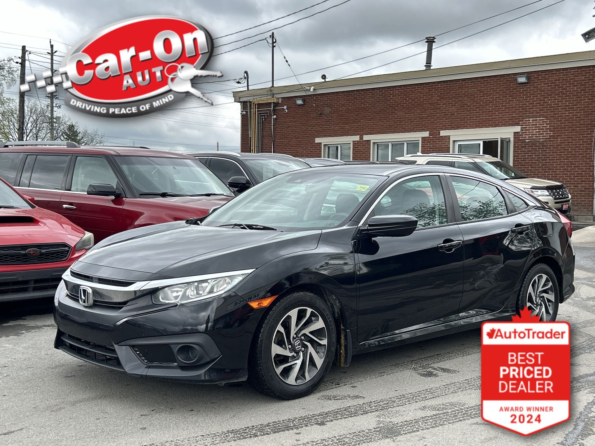 2017 Honda Civic EX| ONLY 79,000KMS| SUNROOF| CARPLAY| REAR CAM