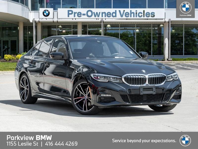2021 BMW 330I  AWD CPO MSPORT NAV CARPLAY 19" LED DRIVR.ASST